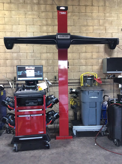 HUNTER ELITE ALIGNMENT SERVICE IS NOW AVAILABLE AT SHIGE'S PREMIER AUTO SERVICE