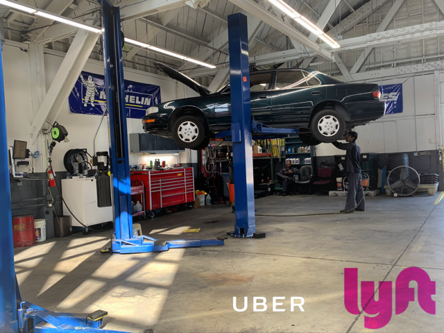 uber lyft ride share drivers tax maintenance credit los angeles